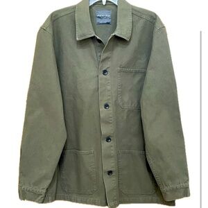 Men's Olive shirt Jacket